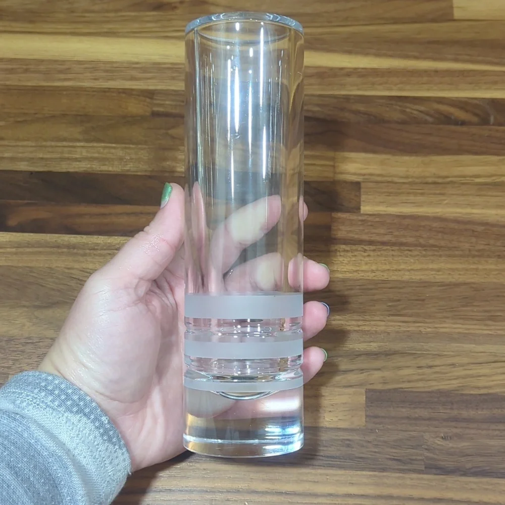 Kate Spade New York Lenox Clear Glass Banded Vase